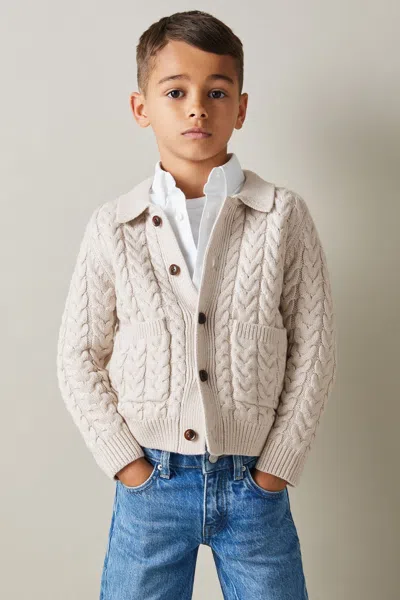 Reiss 11 Years In Oatmeal Melange