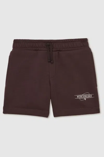 Reiss 14 Years In Chocolate Brown/off White