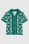 Reiss 5 Years In Green/white