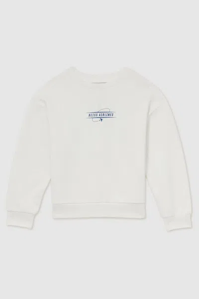 Reiss Kids' 14 Years In White/blue
