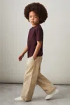 Reiss Bordeaux 3-9 Yrs Cotton Crew-neck T-shirt