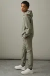 Reiss Soft Sage Green Interlock Drawstring Joggers