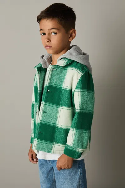 Reiss 5 Years In Green/off White