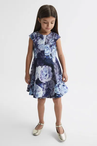 Reiss Kids' Keri In Navy/white