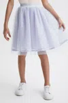 Reiss Kids' Purple Plain In Lilac