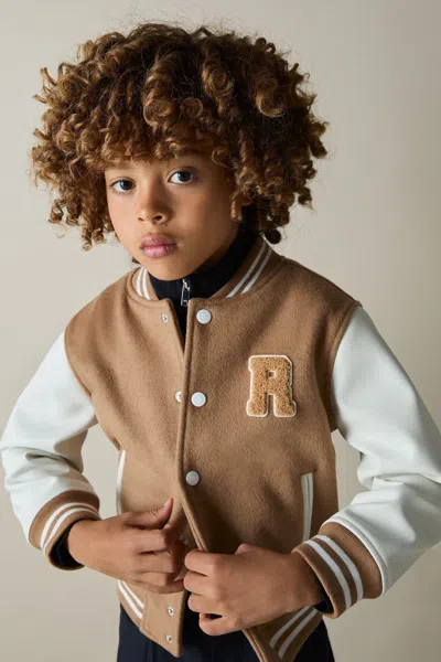 Reiss 7 Years In Camel/white