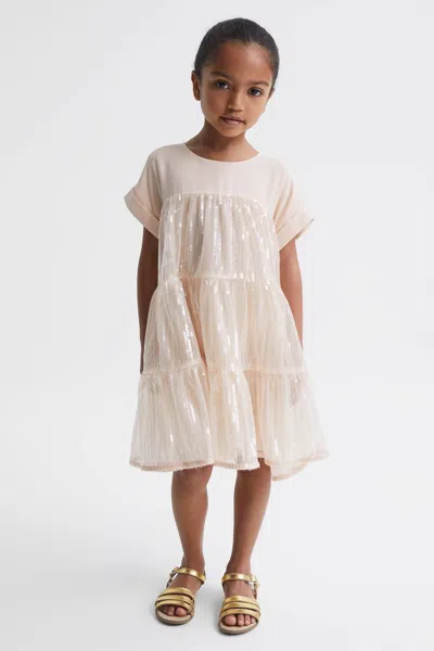 Reiss Kids' Luci In Pale Pink