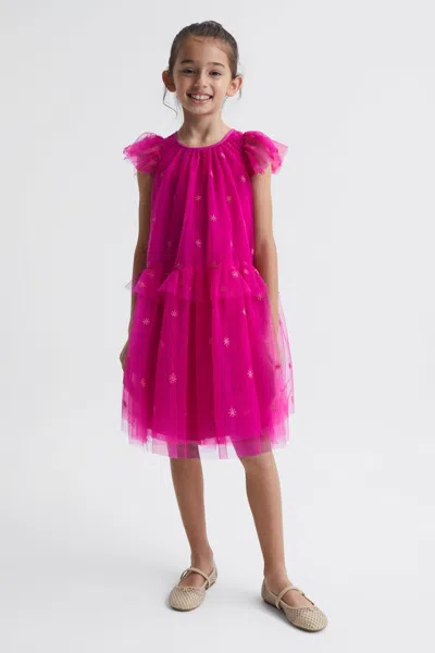 Reiss Kids' Fifi In Bright Pink