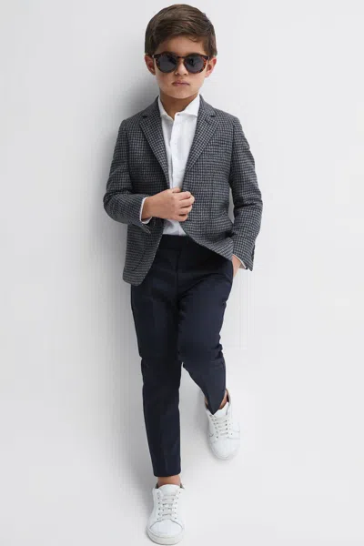 Reiss Kids' Progress In Navy/brown