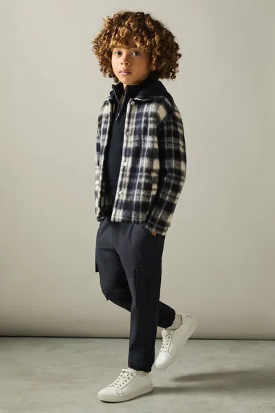 Reiss 8 Years In Navy/white