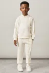 Reiss Off White 3-9 Yrs Interlock Drawstring Joggers In Off White