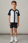 Reiss Kids' 8 Years In Off White/navy