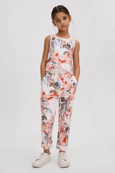 Reiss Kids' 8 Years In Pink Print