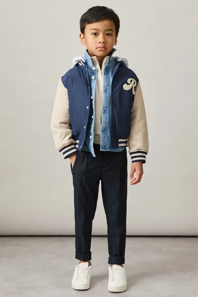 Reiss 9 Years In Airforce Blue/off White