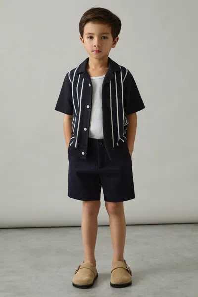 Reiss 9 Years In Navy/white