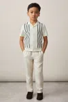 Reiss Kids' 9 Years In Off White/green