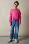 Reiss Pink 4-9 Yrs Rib-knit Jumper With Wool And Alpaca