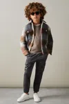 Reiss 9 Years In Steel Grey