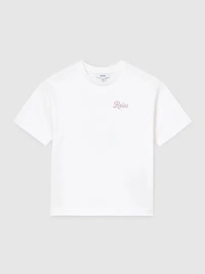 Reiss Kids' 9 Years In White