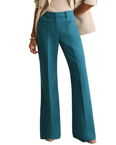 Reiss Abbey-flare Trouser In Blue