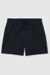 REISS ACEN - NAVY LINEN DRAWSTRING SHORTS, UK 13-14 YRS