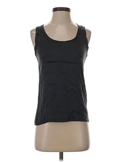 Pre-owned Reiss Active Tank Top In Black