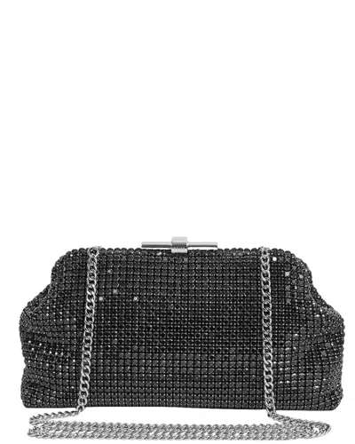 Reiss Adaline Crystal Clutch Bag In Black