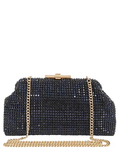 Reiss Adaline Crystal Clutch Bag In Blue