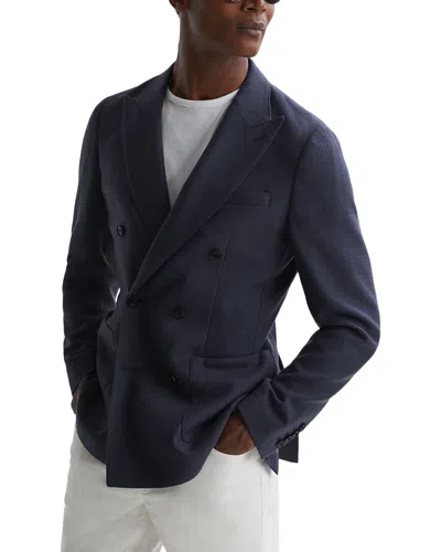 Reiss Admire Blazer In Blue