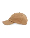 Reiss Womens Logo-plaque Corduroy Cotton Cap Camel In Camel