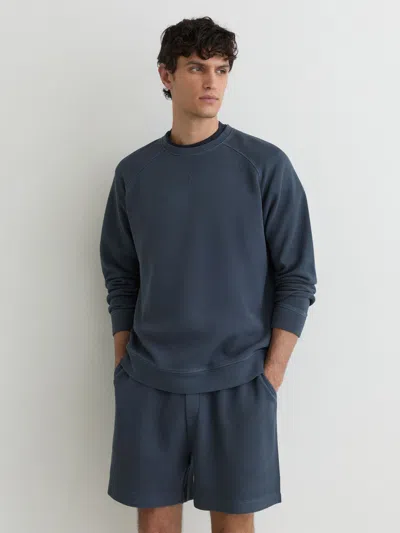 Reiss Drift Air Force Blue Sweatshirt