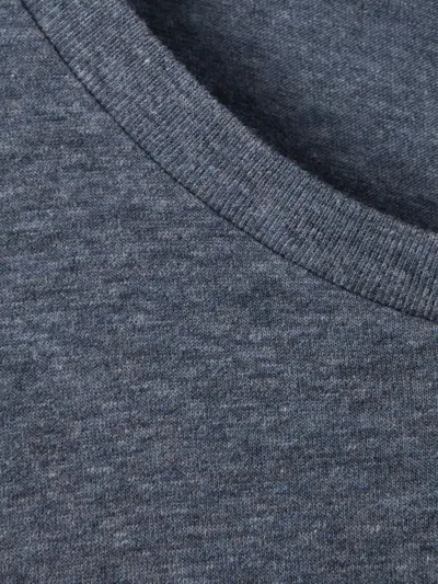 Reiss Airforce Blue Melange Marl Crew Neck T-shirt