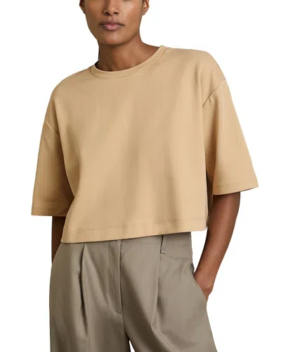 REISS ALEX CROPPED BOXY TEE