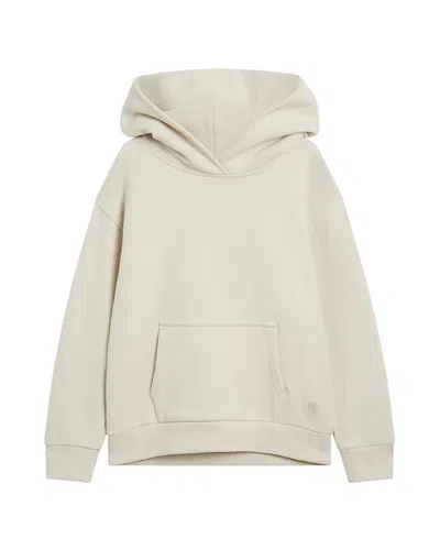 Reiss Kids' Alexander Garment Dye Hoodie In Neutral