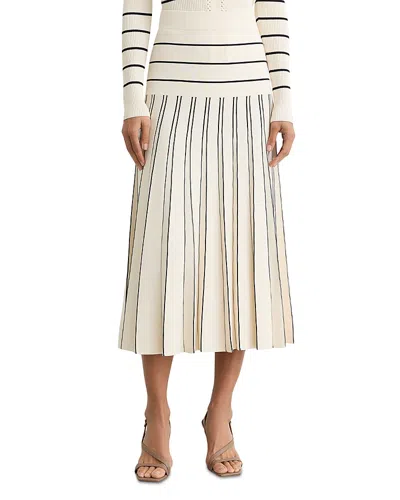Reiss Alice Pleated Skirt In Multi