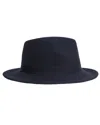 Reiss Ally Wool Fedora Hat In Blue