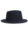 Reiss Ally Wool Fedora Hat In Blue