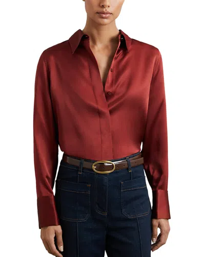Reiss Ameira Top In Red