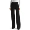 Reiss Black High Rise Flared Trousers