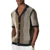 Reiss Andre Stripe Camp Shirt