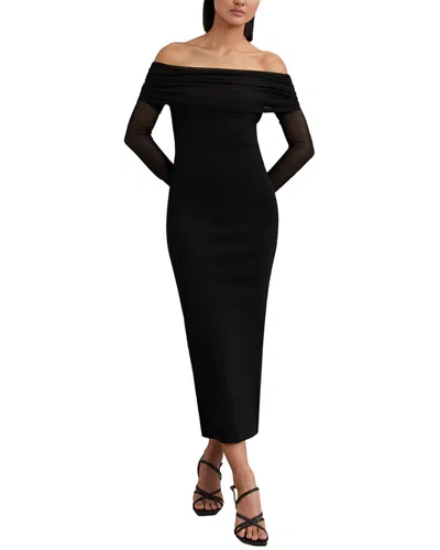 Reiss Angelica Dress In Black