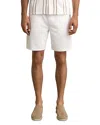 Reiss Angus Textured Drawstring Shorts In White