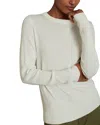 Reiss Annie Crewneck Sweater In Cream