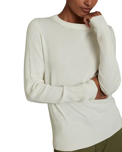 Reiss Annie Crewneck Sweater In Cream