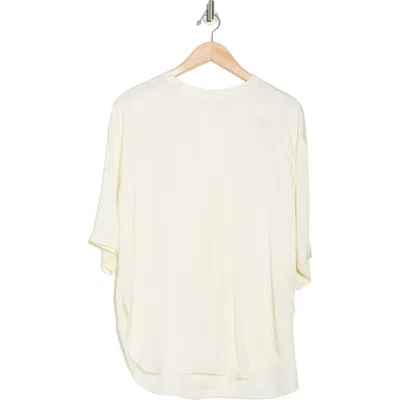 Reiss Anya Turn Back T-shirt In White