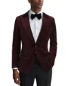 Reiss Apsara Blazer In Red