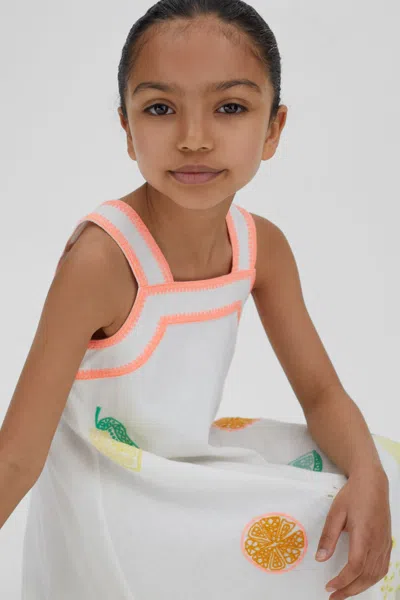 Reiss 11 Years In Ivory Print