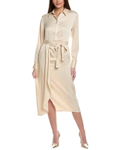 REISS REISS ARABELLA SHIRT MIDI DRESS