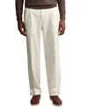 Reiss Arden Relaxed Fit Twill Trousers In White