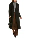 Reiss Arla Blindseam Coat In Black